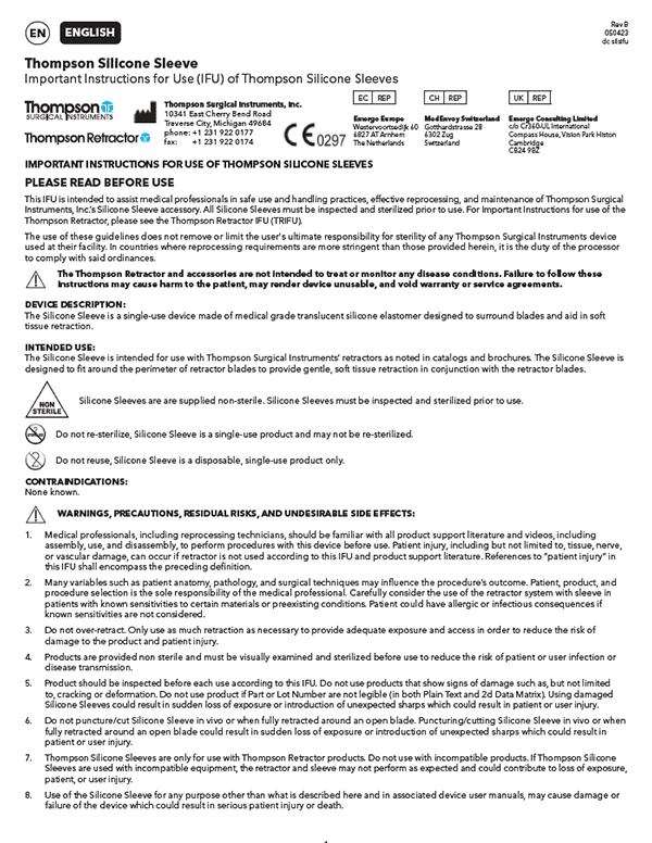 Thompson Surgical Instruments